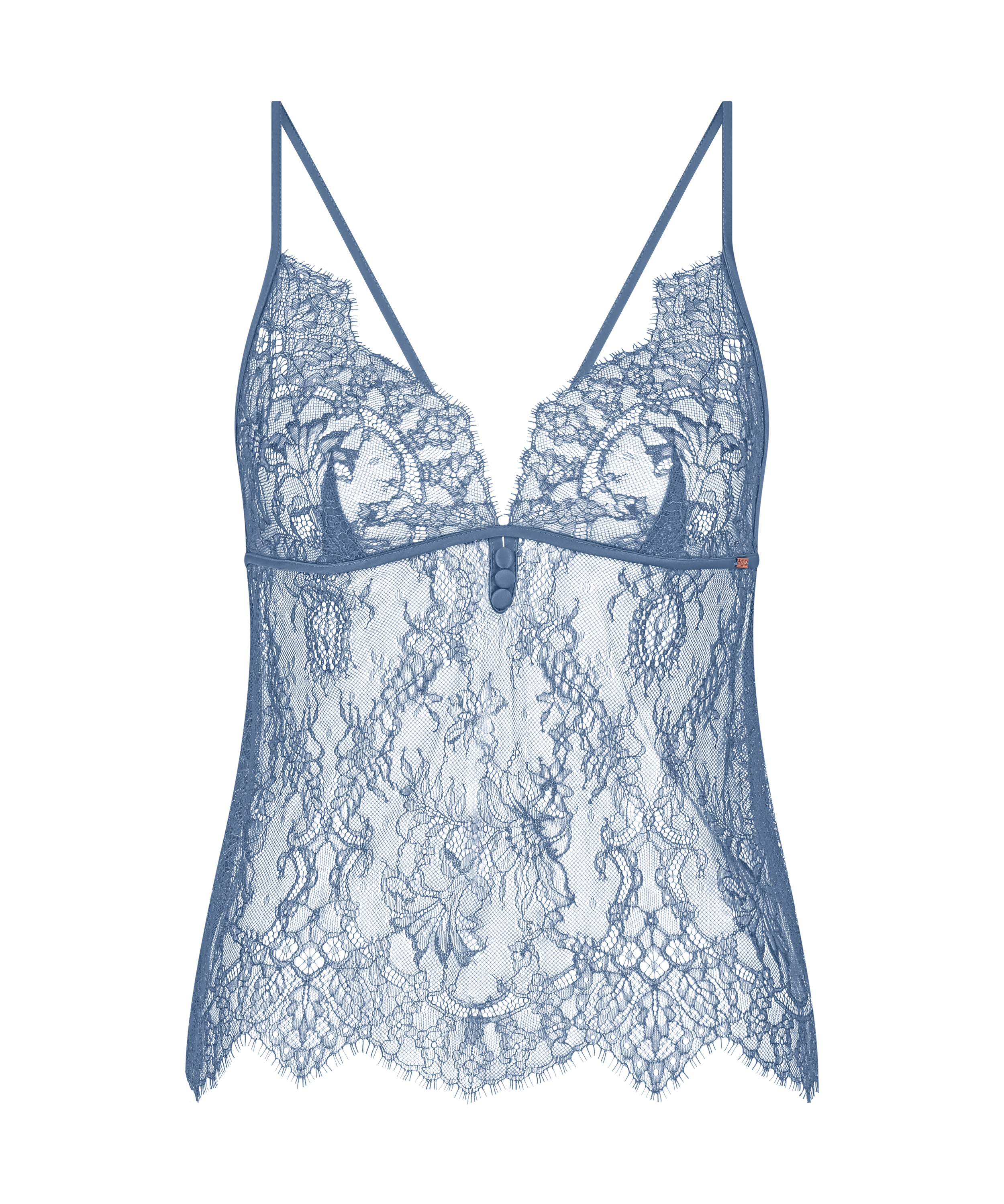 Delphine Lace Cami, Blue, main