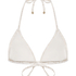 Caicos Triangle Bikini Top, Beige