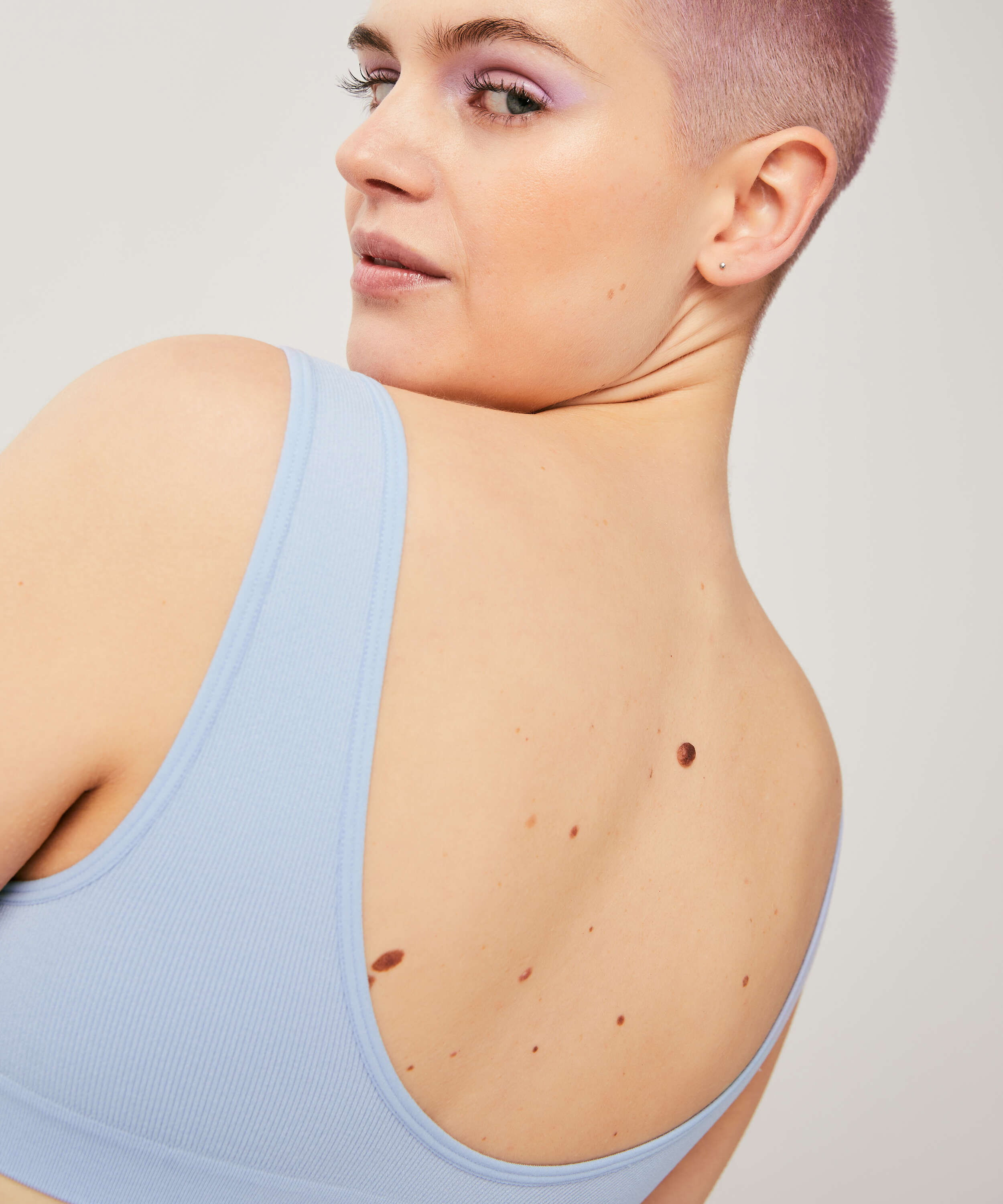 Bae Bralette, Blue, main