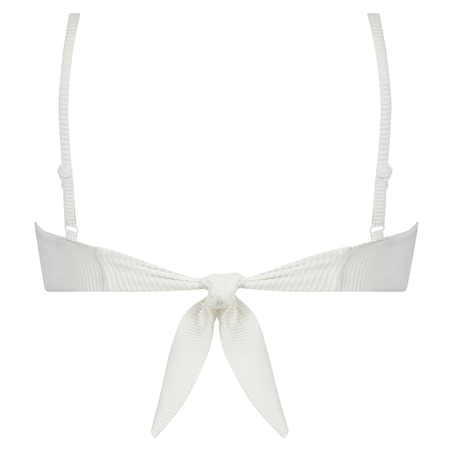 Sacramento Triangle Bikini Top, White