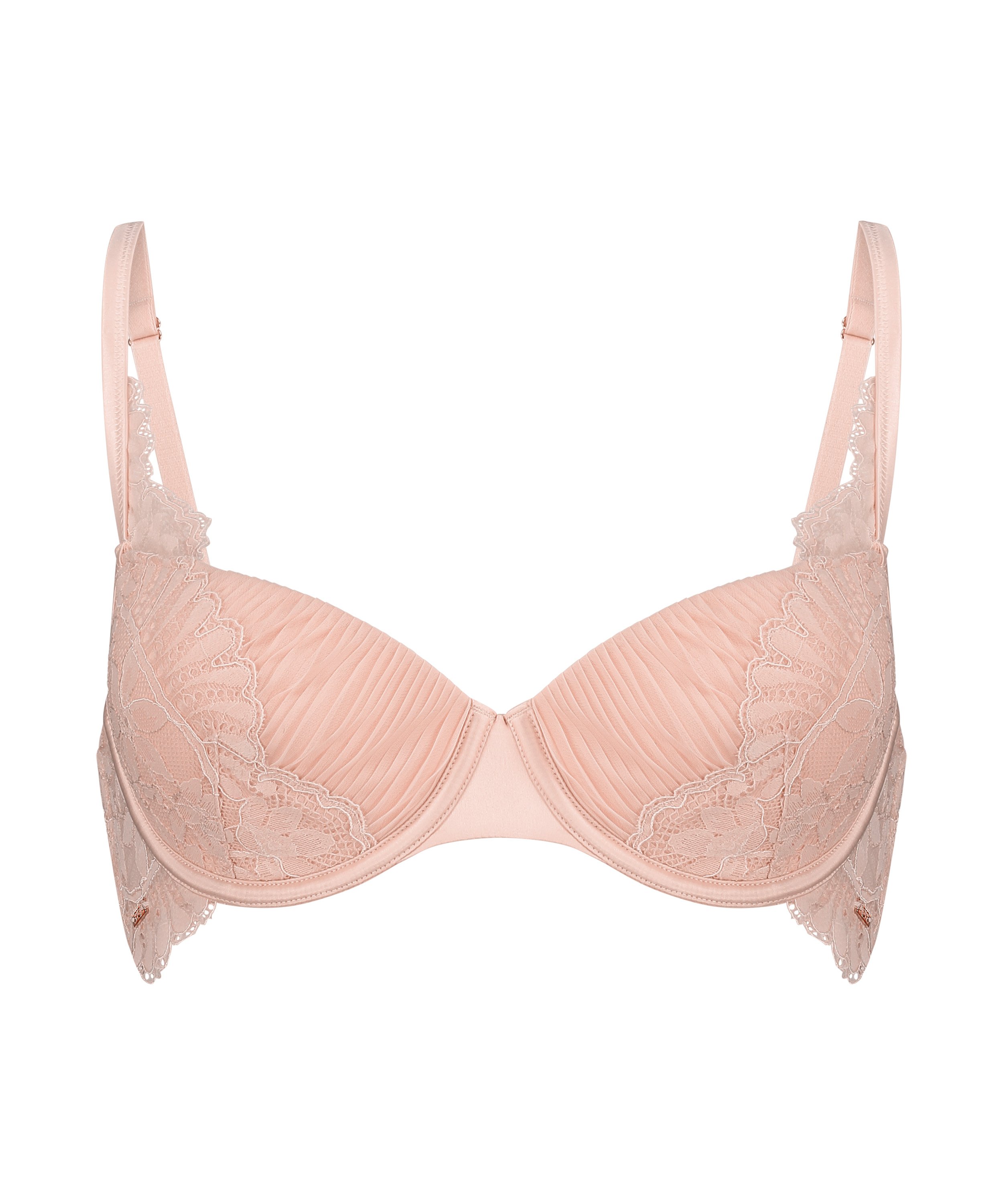 Antonia Padded Underwired Bra, Pink, main