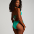 Doha triangle bikini top, Green