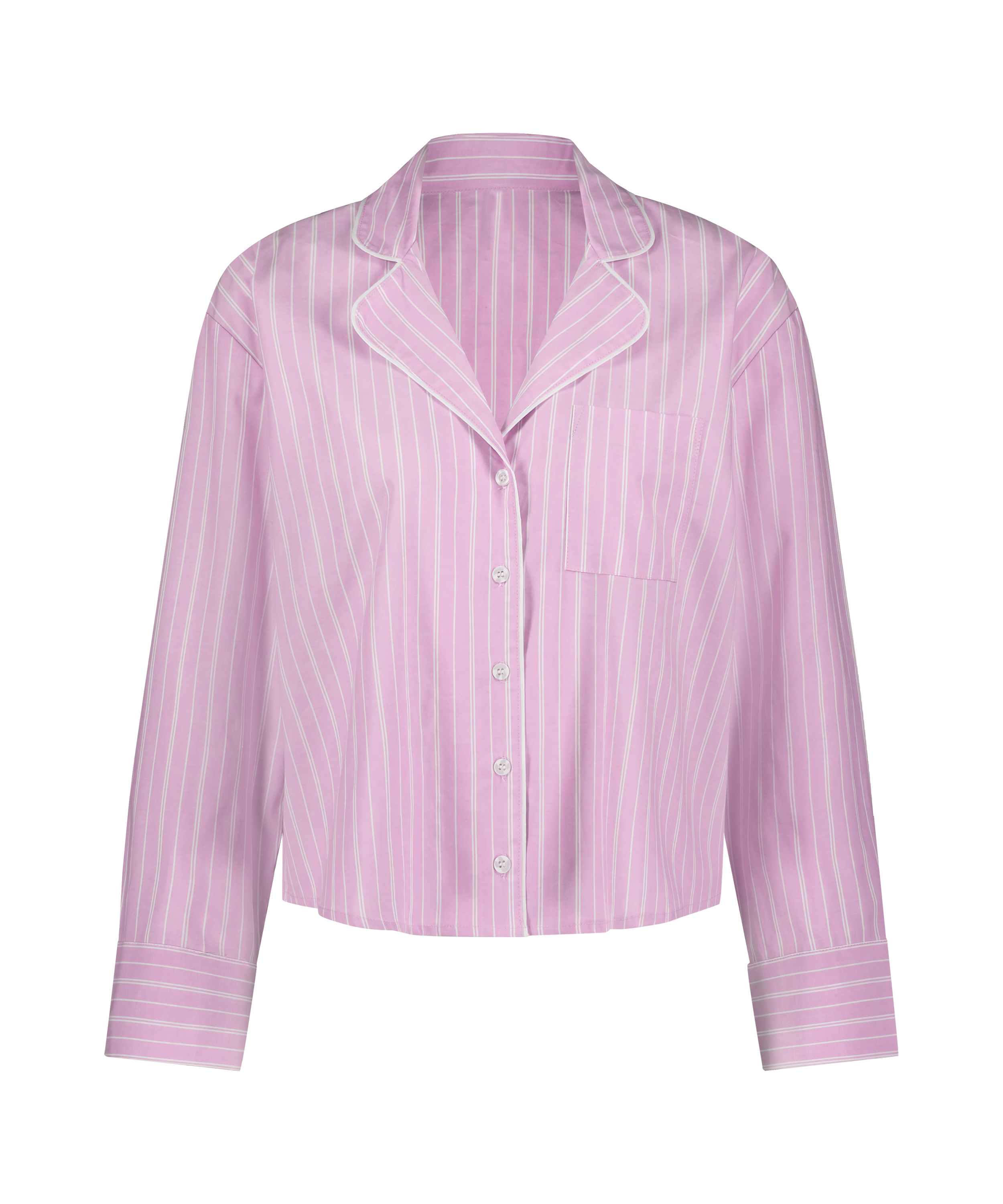 Long Sleeve Cotton Jacket, Pink, main
