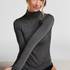 super soft Turtleneck shirt with Cashmere, Grey