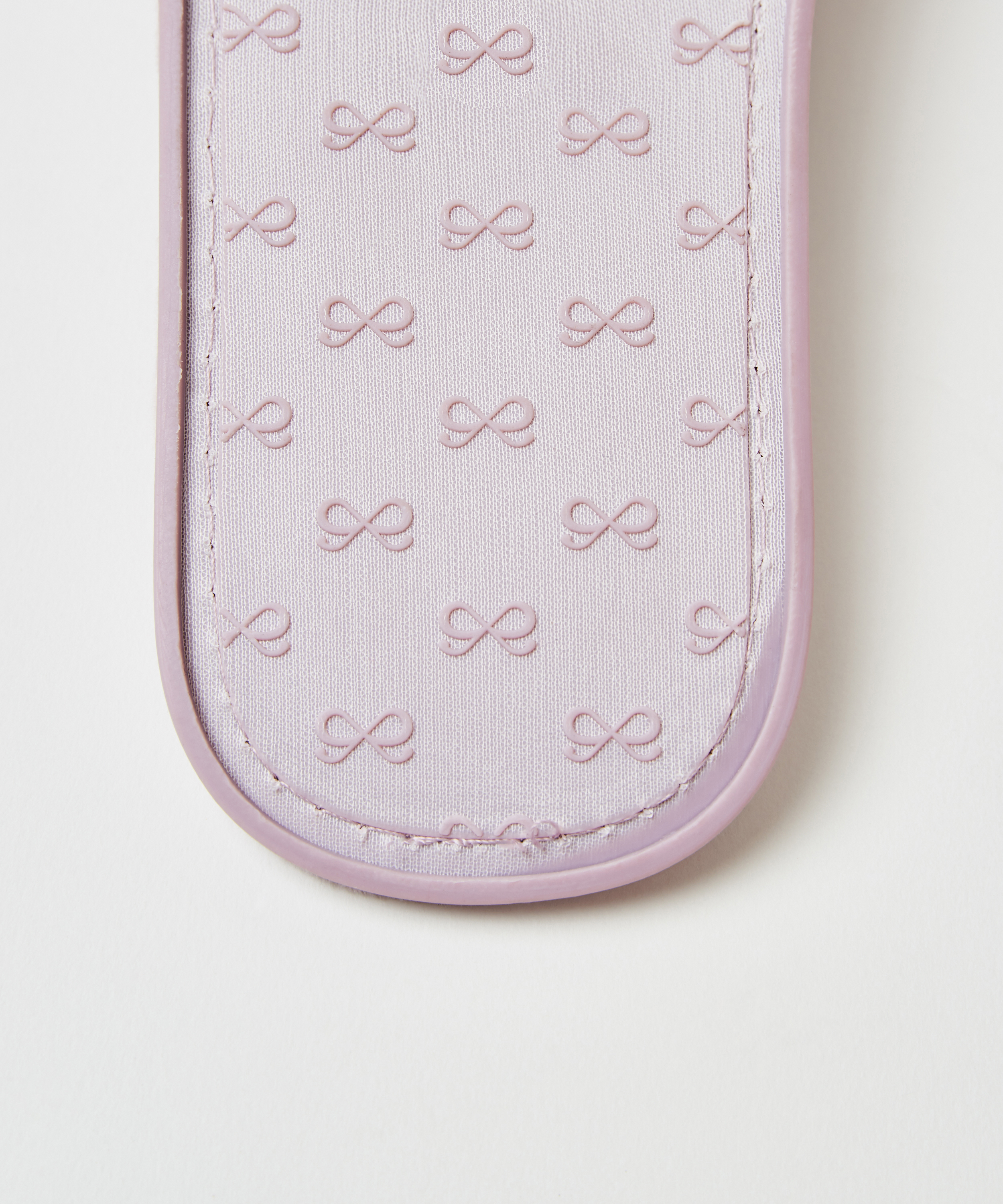 Velours Knot Slipper, Purple, main