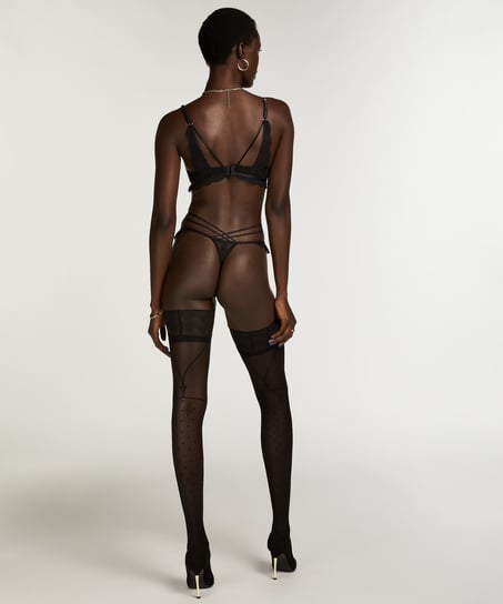 Stocking Fleur Nyakim, Black