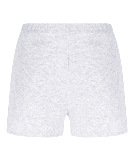 Pointelle shorts, Grey