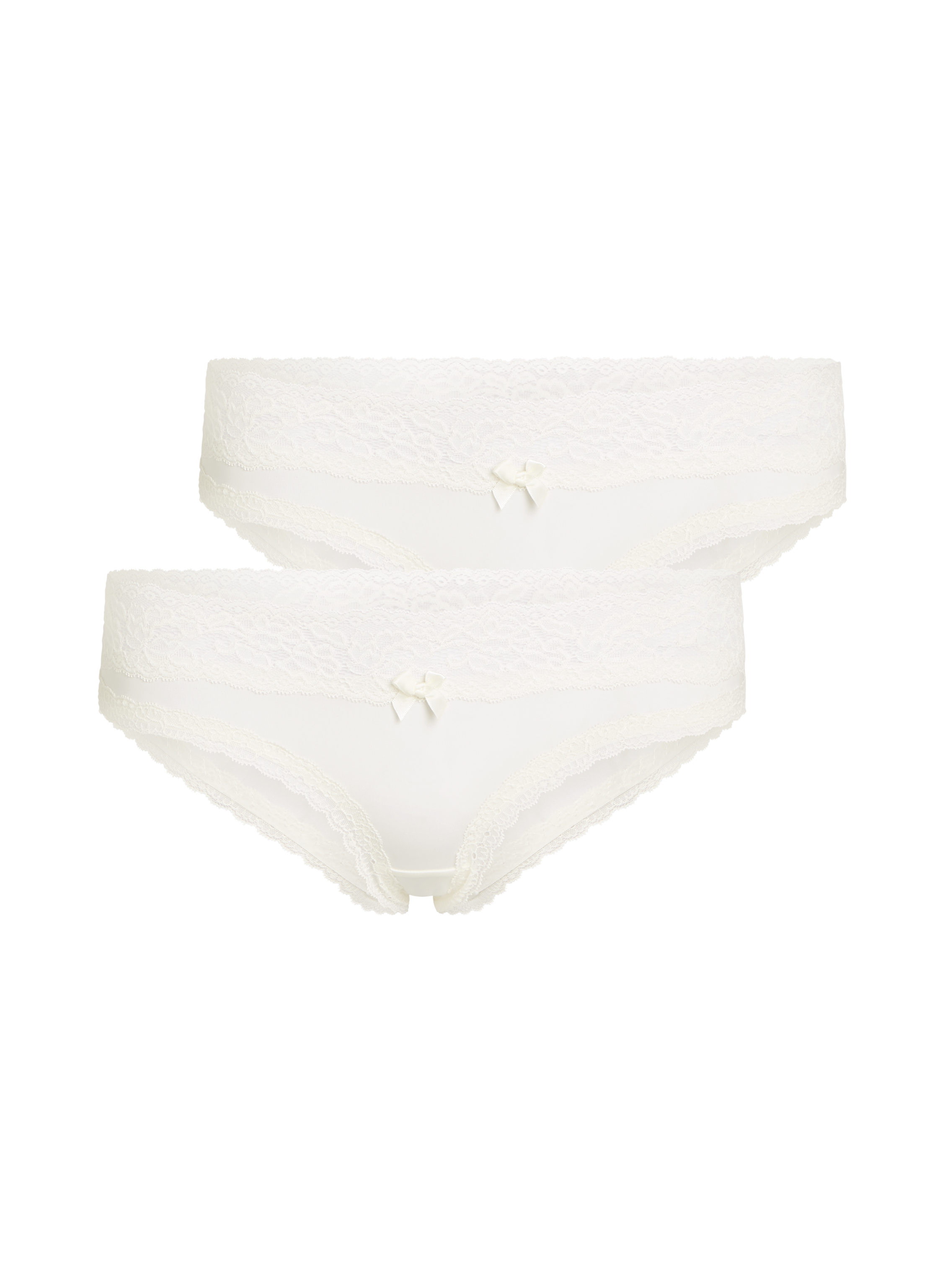 3-Pack Dakota Brazilian Shorts, White, main
