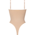 Seamless Enhancing High Leg Body, Beige