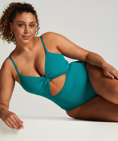 Relief Swimsuit, Green