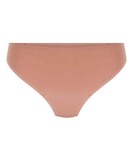 Invisible thong basic, Brown