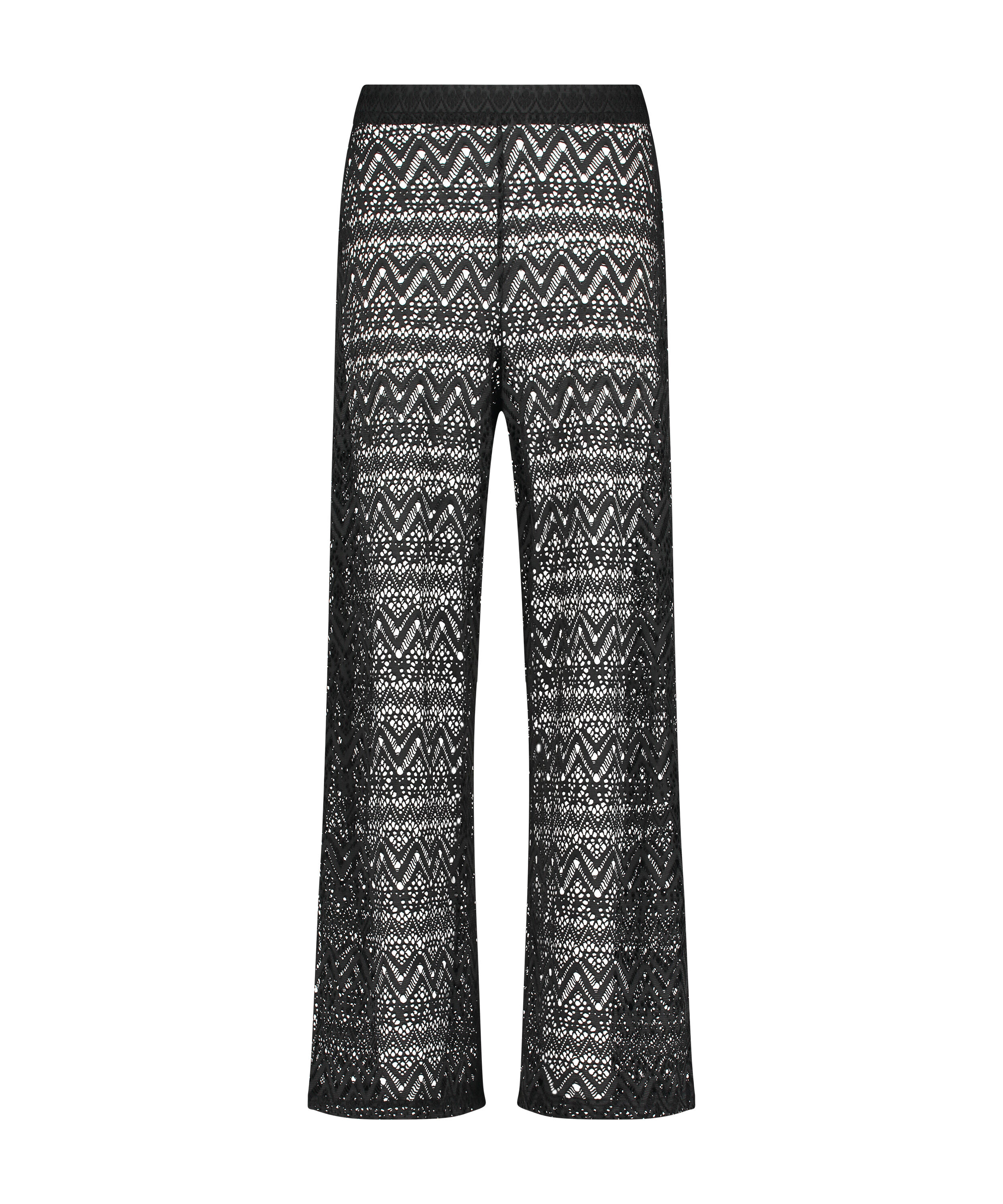 Lace Beach Pant, Black