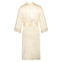 Silk Lace Kimono, Beige