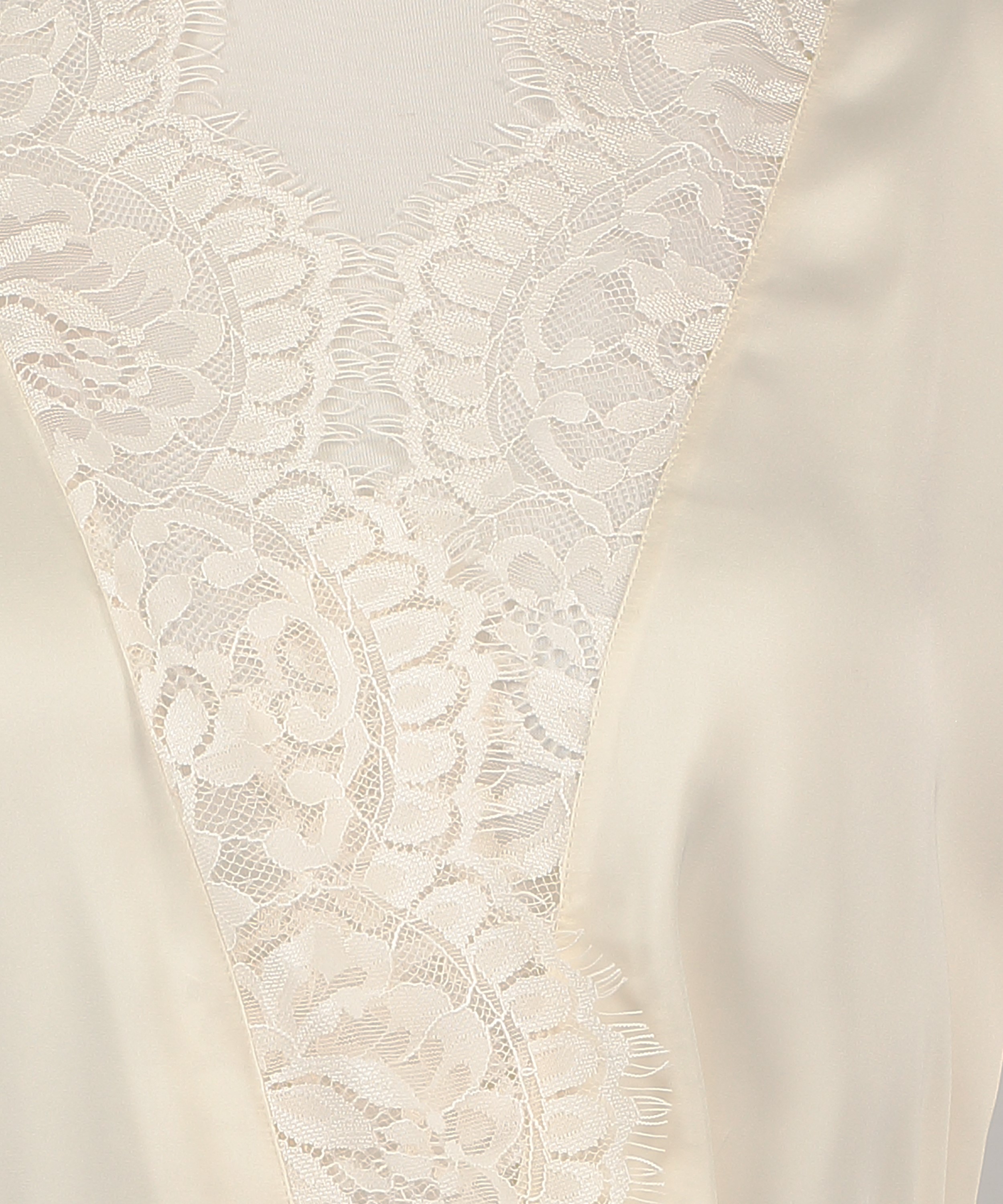 All-Over Lace Kimono, White, main