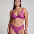 Ingrid Non-Padded Underwired Bra, Purple