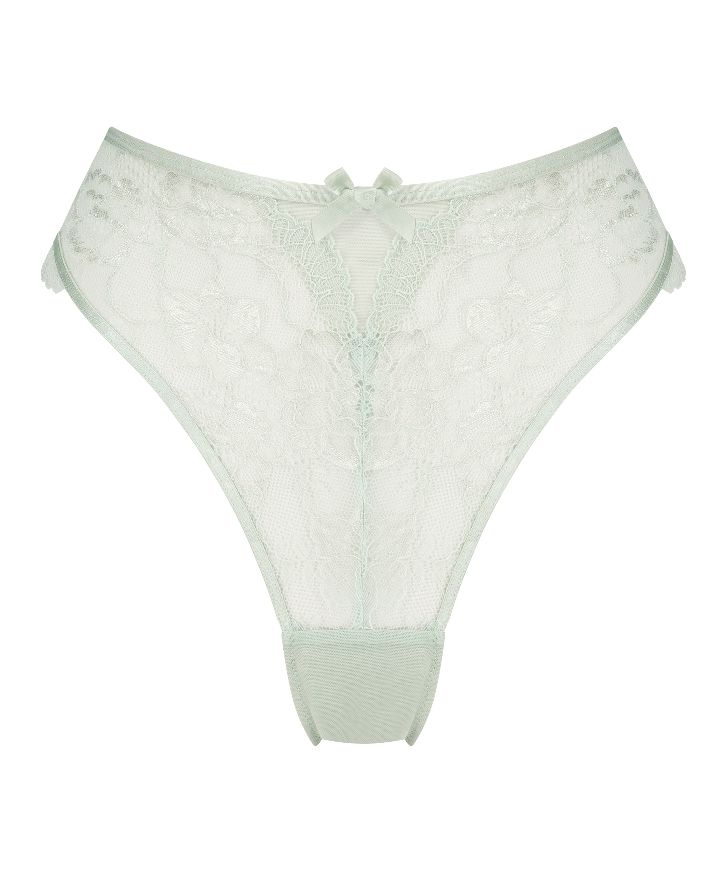 Meghan High Brazilian Knickers, Green, main