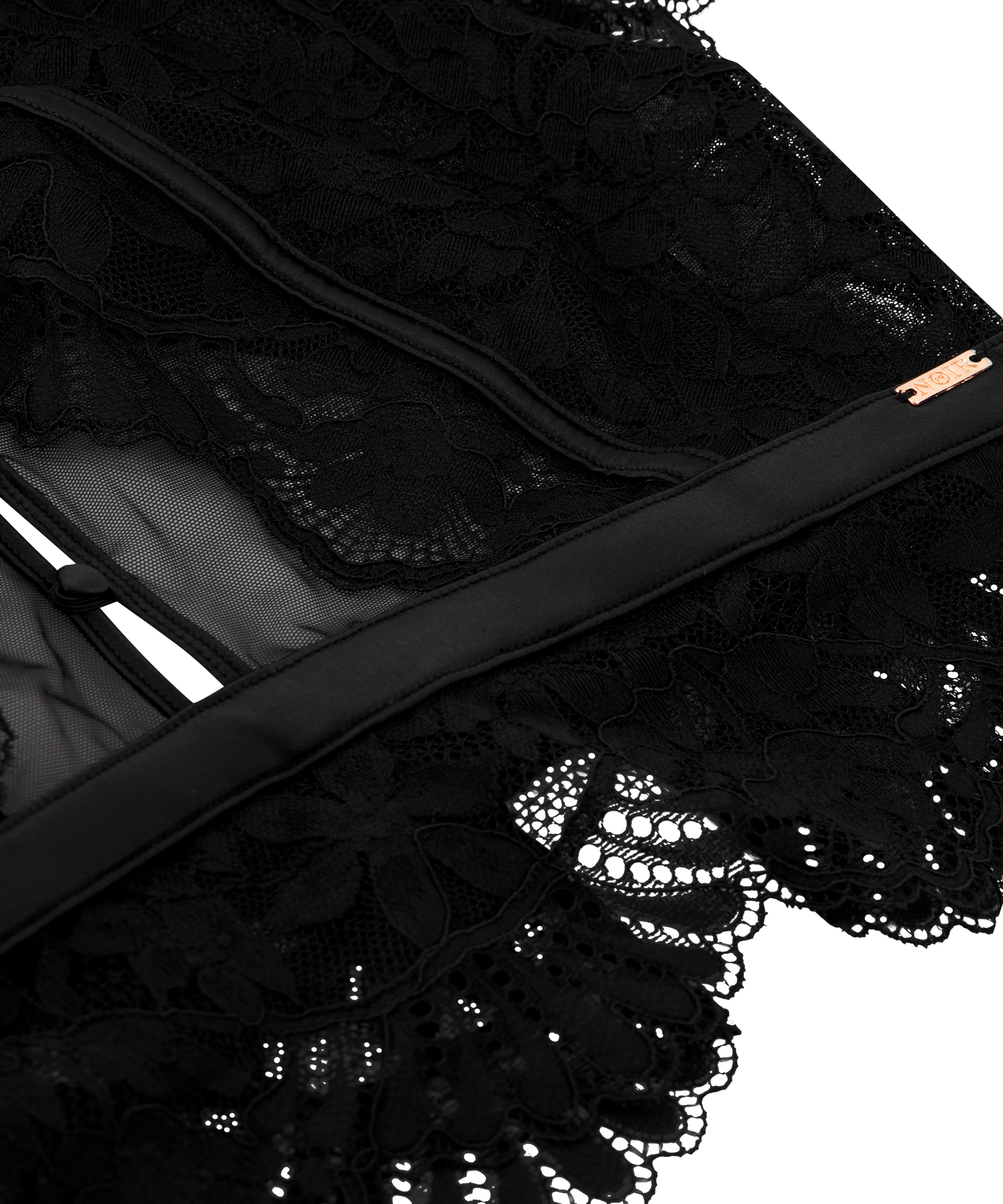 Amelia Bralette, Black, main