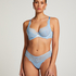 Isabella Non-Padded Underwired Bra, Blue