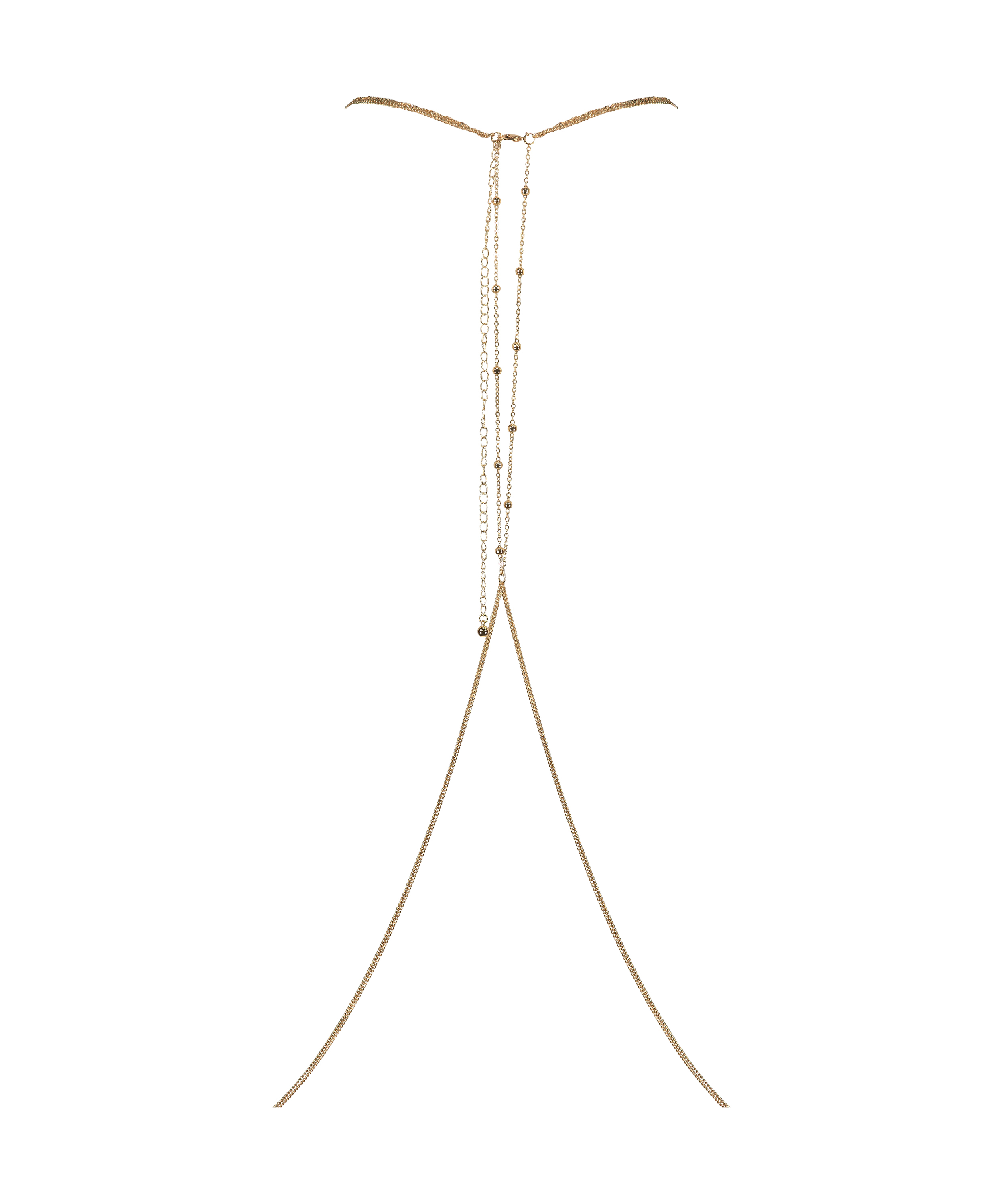 Harness body chain, Yellow, main