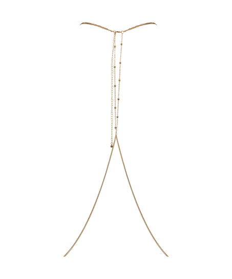 Harness body chain, Yellow