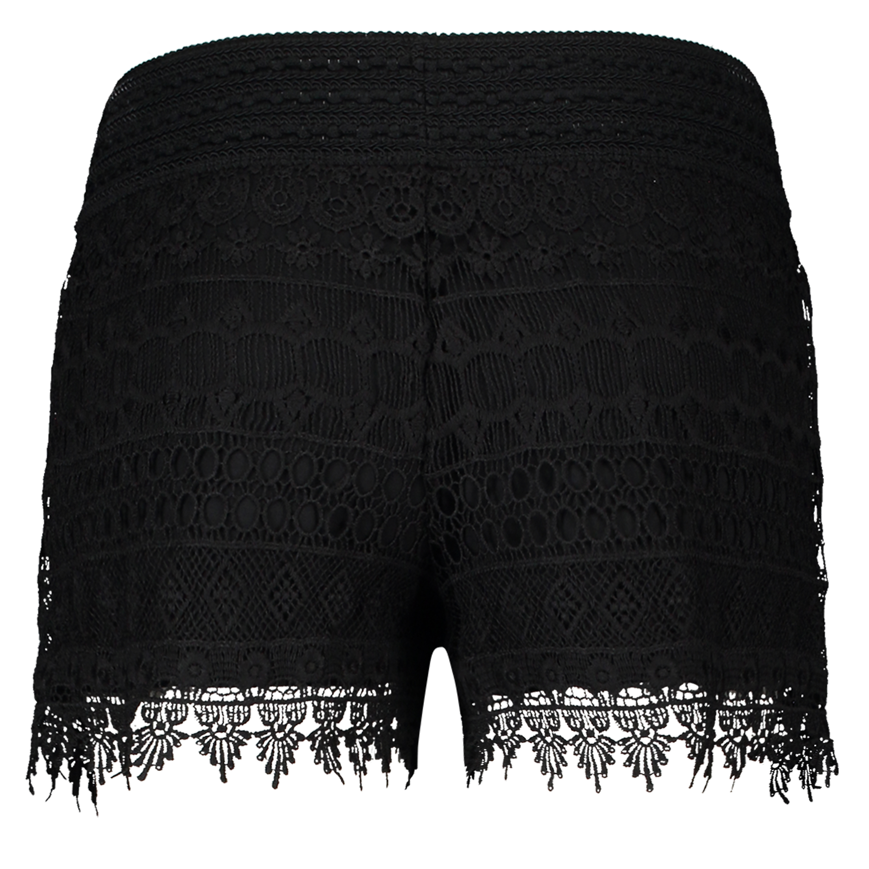 Crochetta Shorts, Black, main