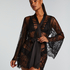 Isabelle Lace Kimono, Black
