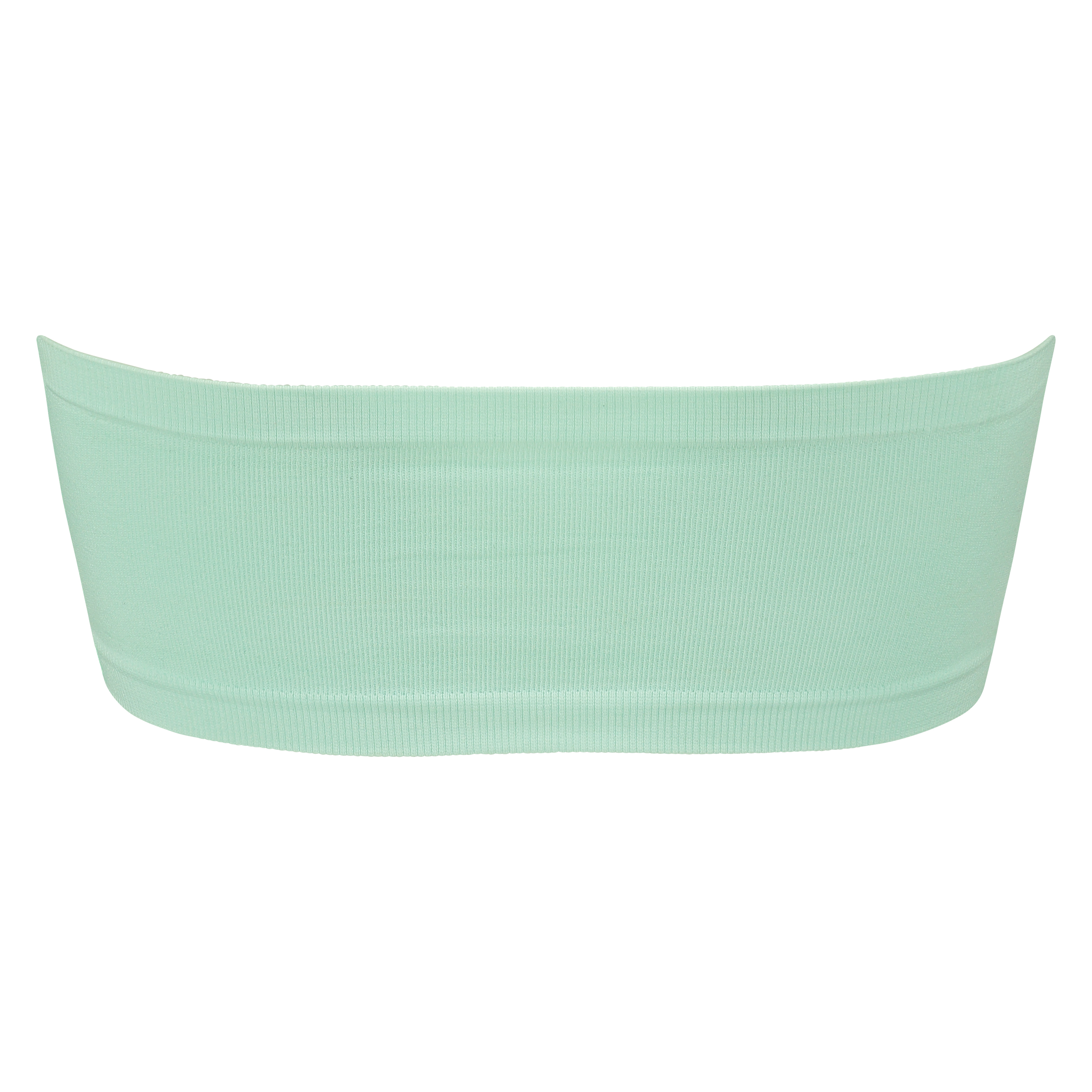 Seamless bandeau top, Blue, main