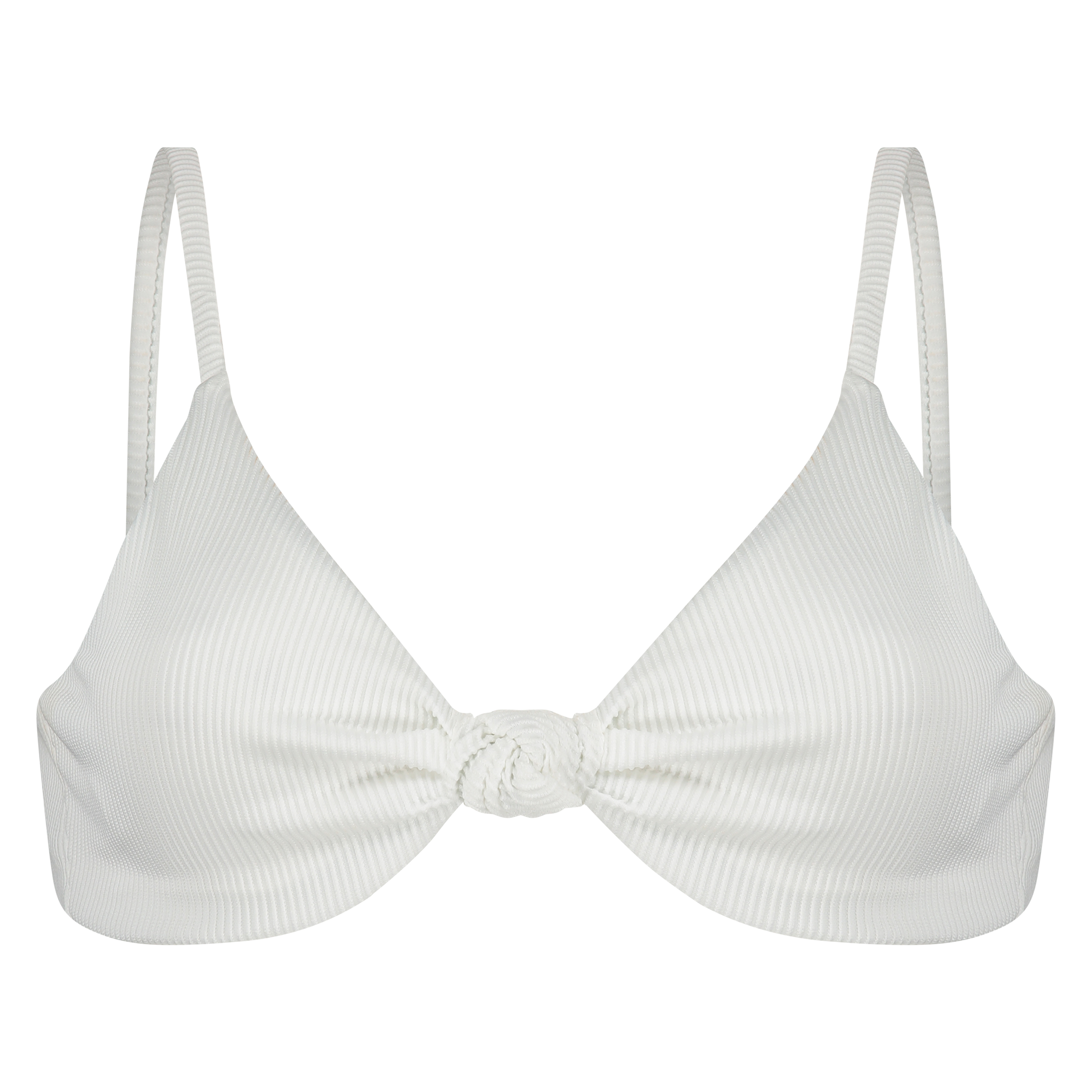 Sacramento Triangle Bikini Top, White, main