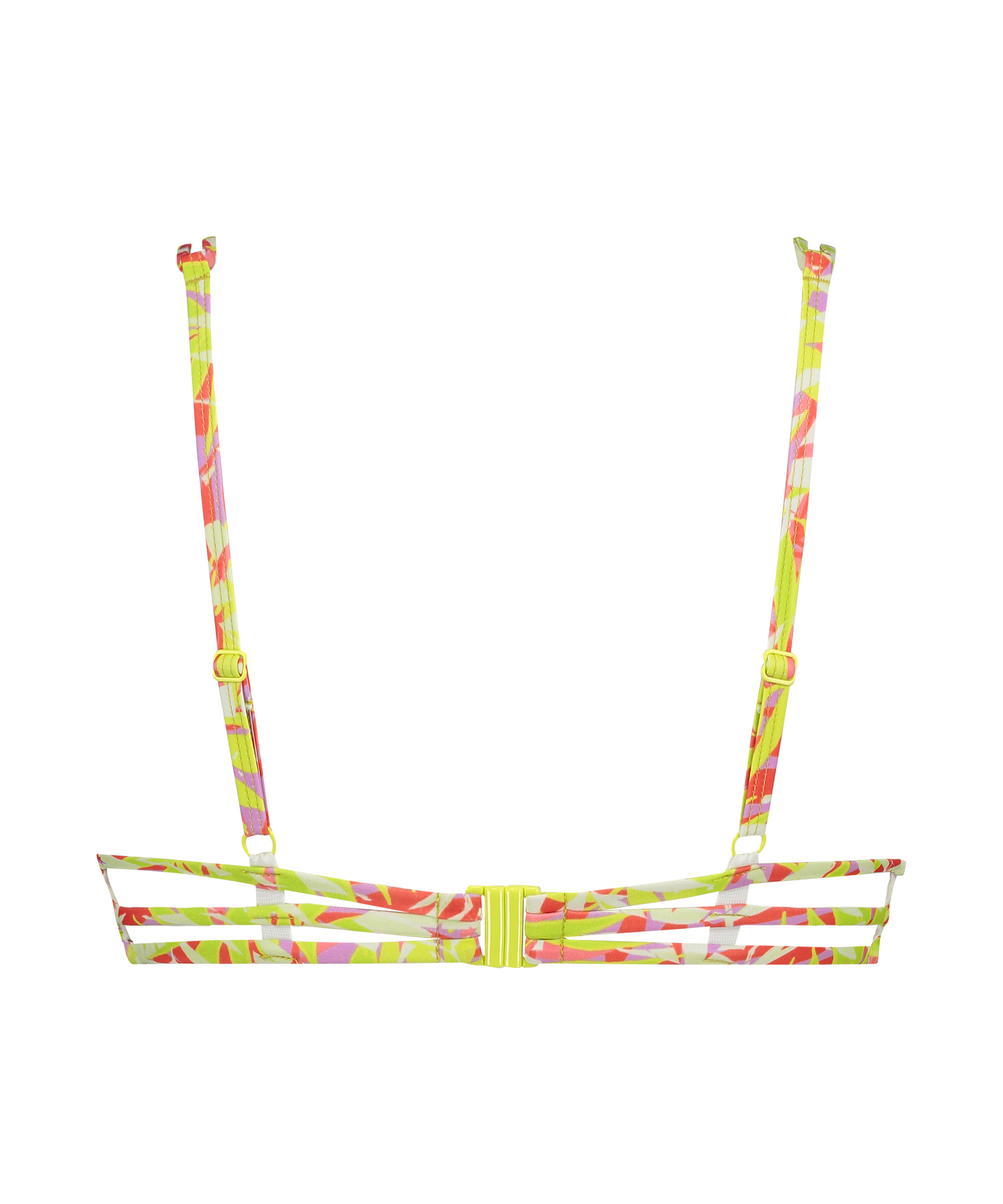 Marrakesh Padded Push-Up Bikini Top, Green, main