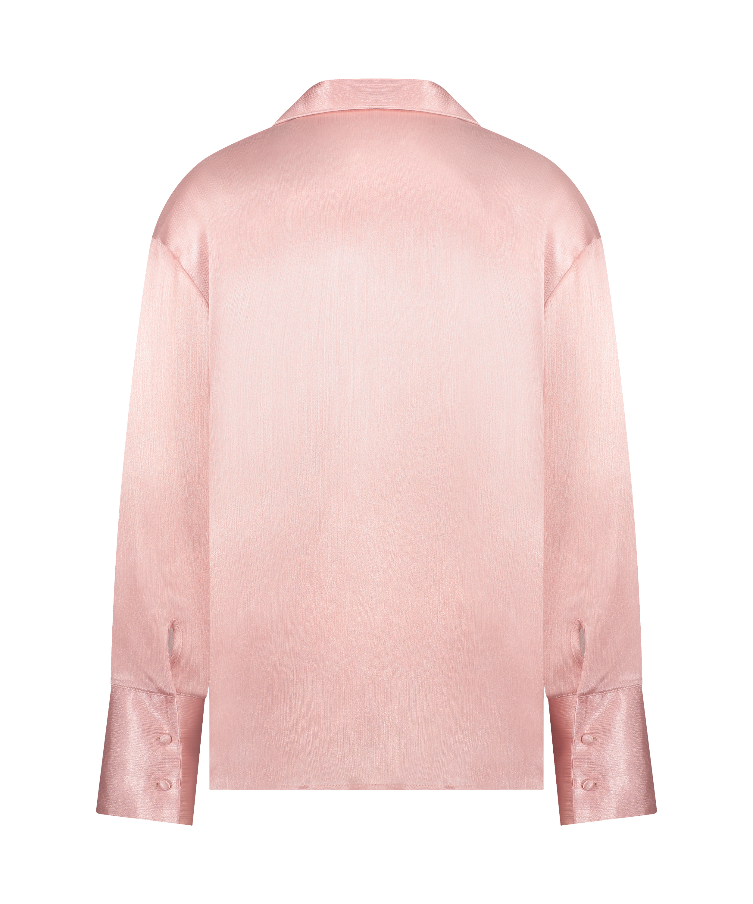 Satin Long-Sleeved Jacket, Pink, main