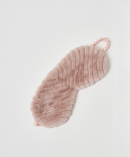 Fake Fur Sleepingmask, Grey