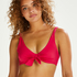 Luxe non-padded bikini top, Pink