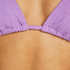 Libby triangle bikini top, Purple