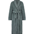 Fleece Bathrobe, Green