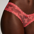 V-shape Mesh Brazilian, Pink