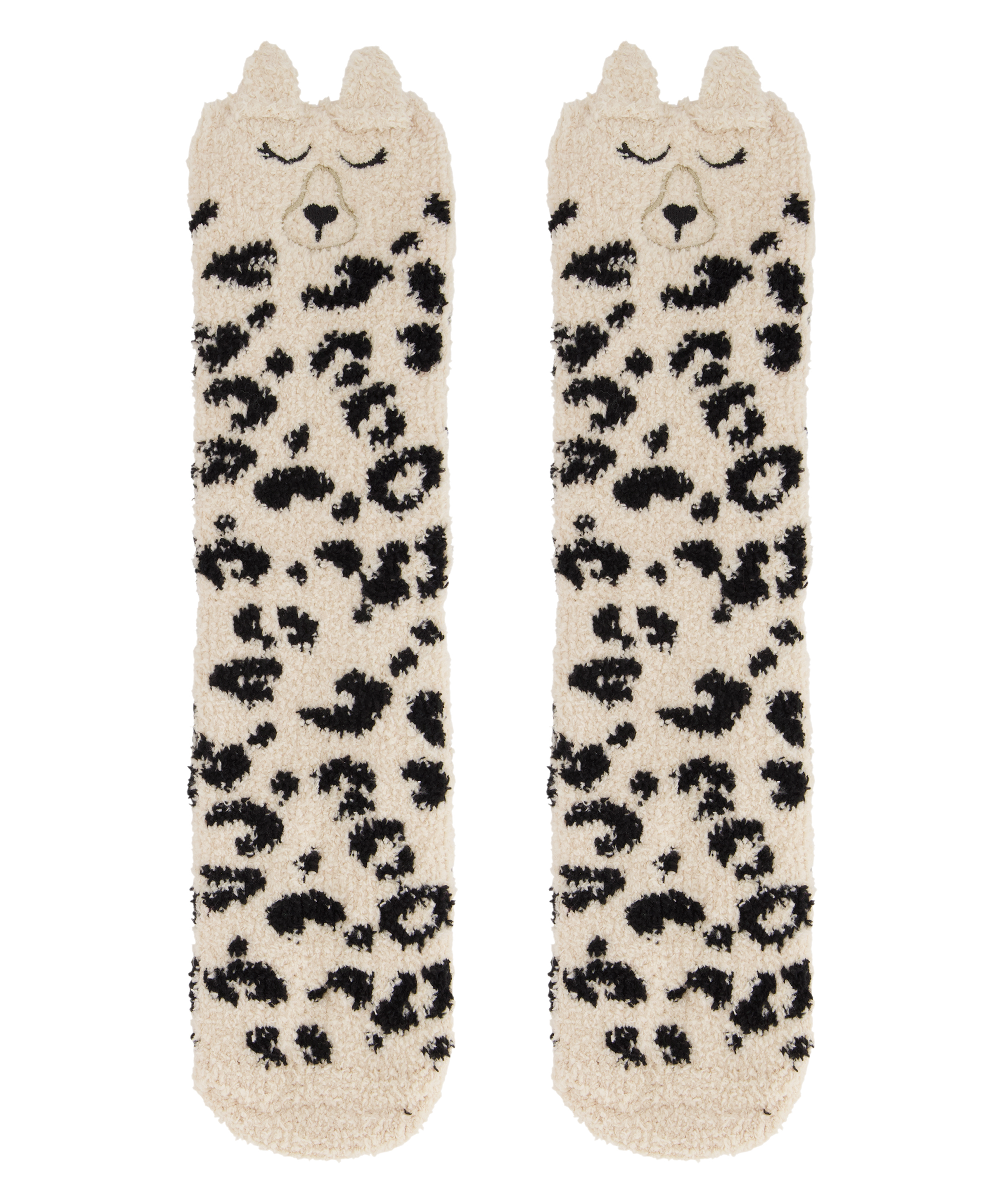 Snow Leopard Cosy Sock, Beige, main