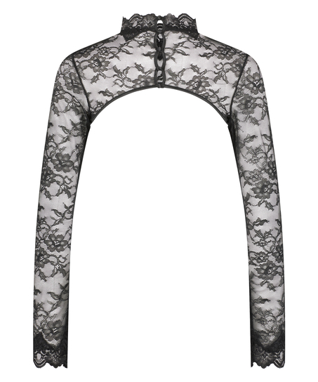 Sienna Bolero Top, Black