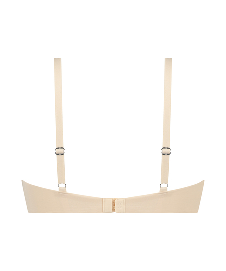 Smooth Padded Underwired Bra, Beige