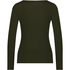Long-Sleeved Pyjama Top, Green