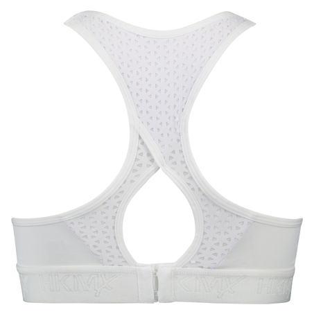 HKMX Sports bra The All Star Level 2, White