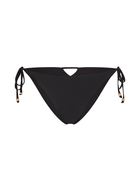 Luna Cheeky Bikini Bottom, Black