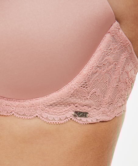 Angie Padded Underwired Bra, Pink