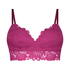 Shiloh Padded Non-wired Longline Bra, Pink