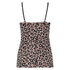 Leopard Velvet Cami, Pink