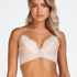Lotte Padded Longline Underwired Bra, Pink