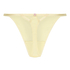 Pointelle Thong, Yellow