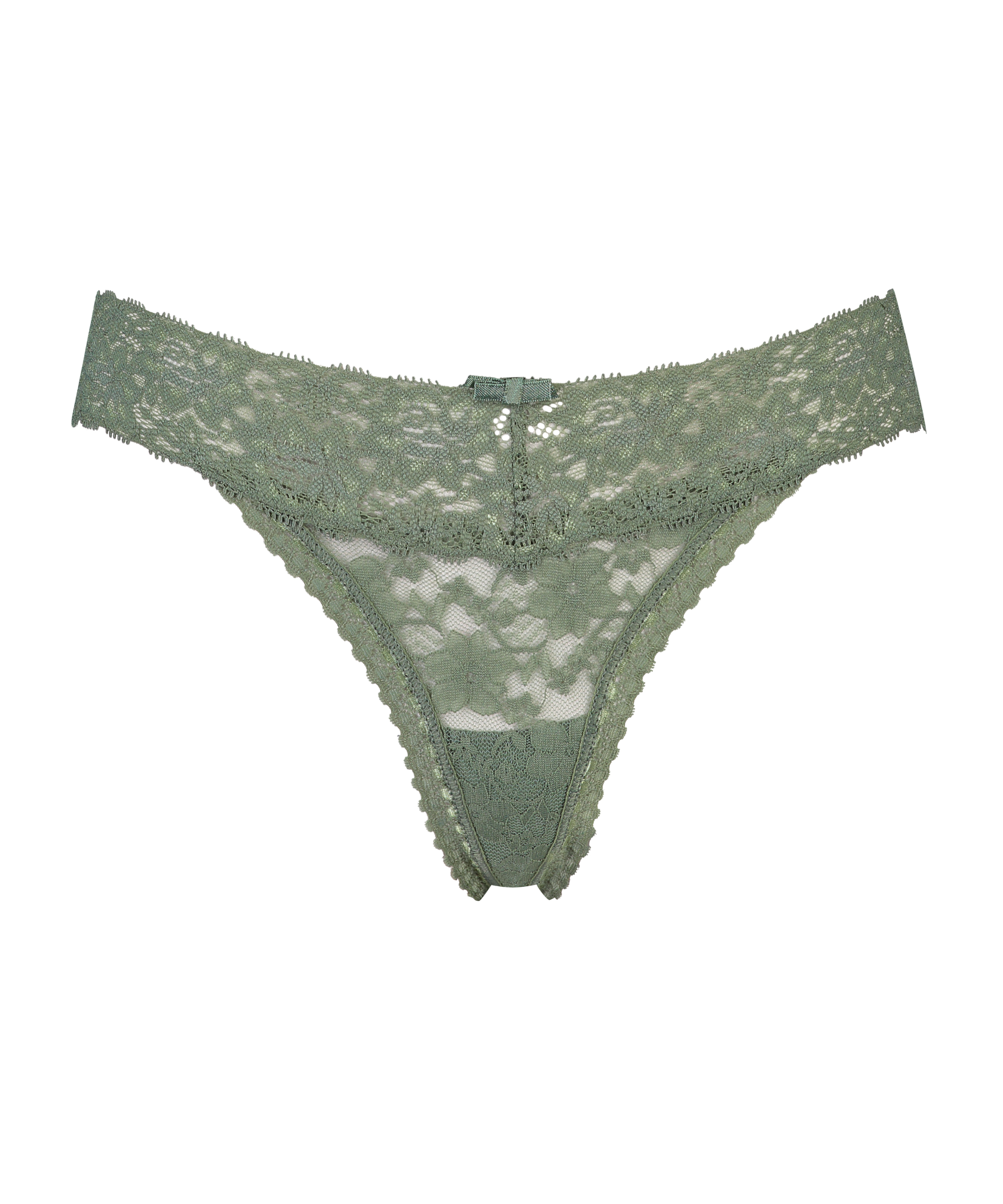 Extra Low V-Thong, Green, main