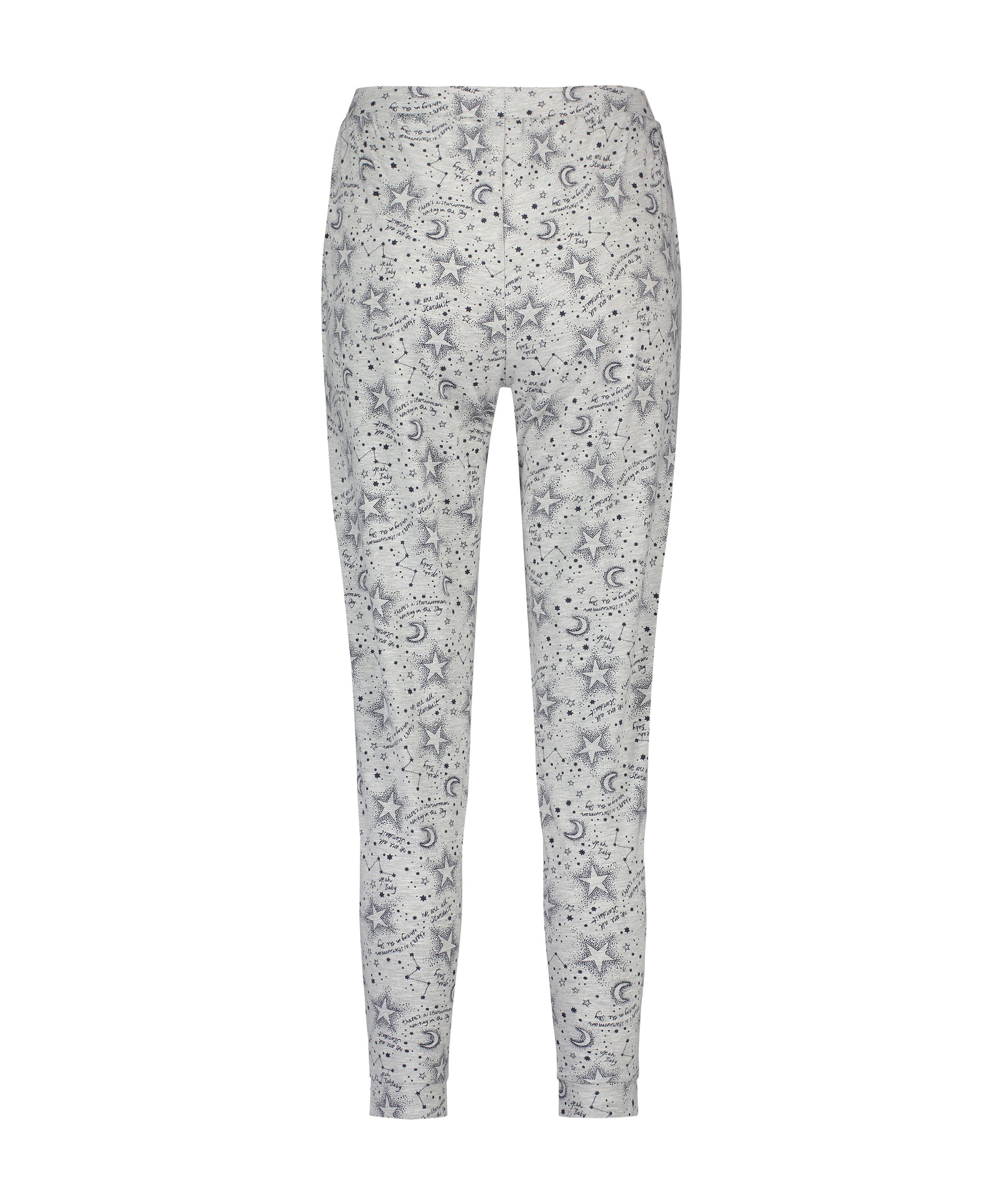 Jersey Pyjama Pants, Grey, main