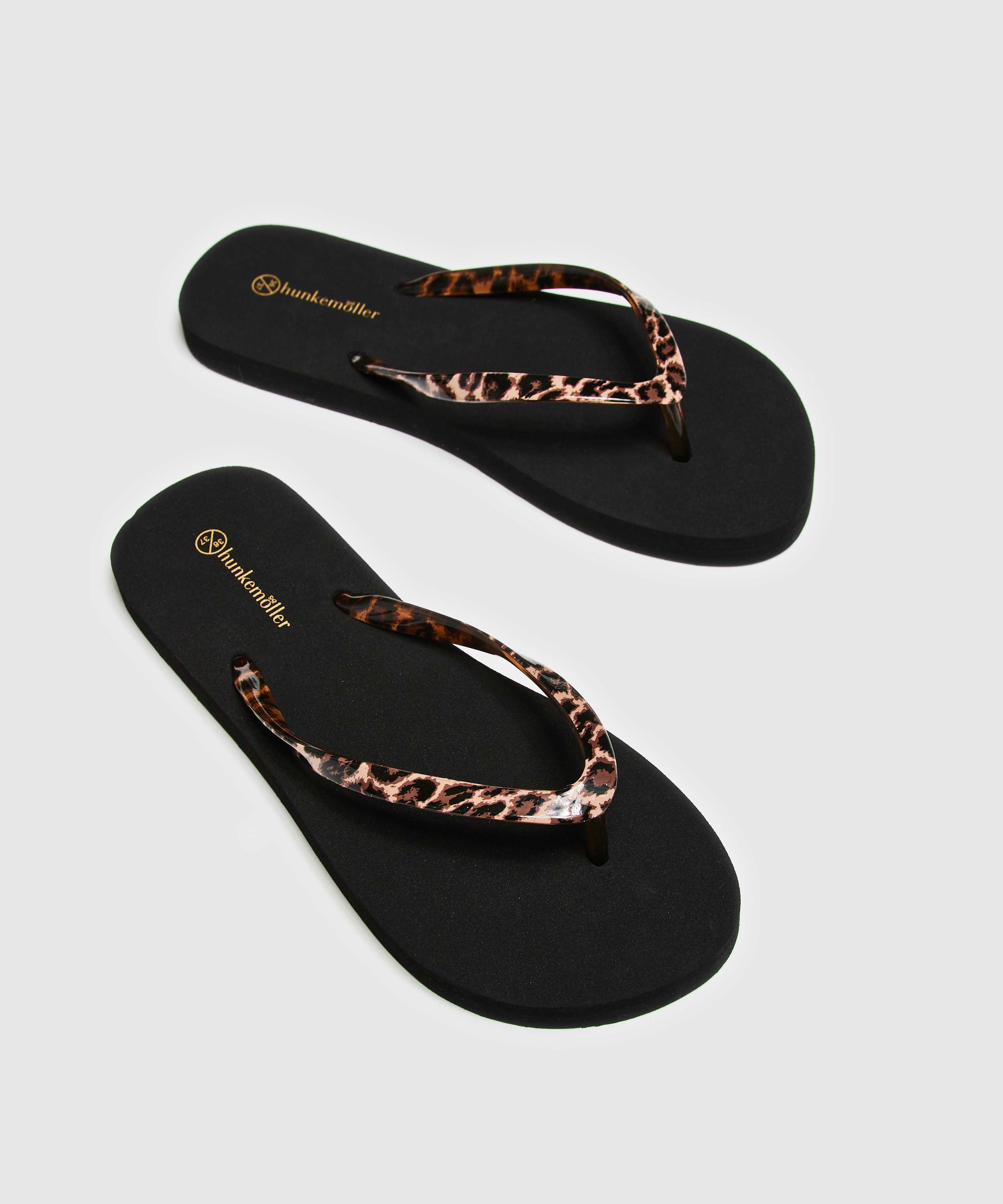 Fancy flip-flops, Black, main