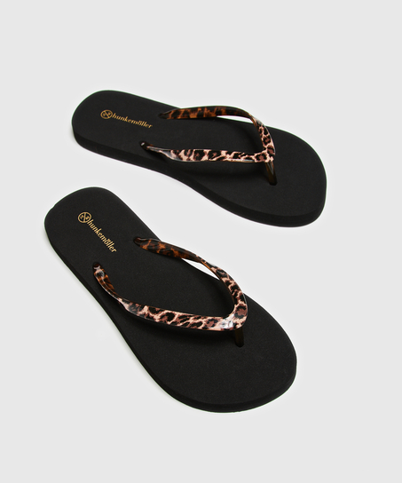 Fancy flip-flops, Black